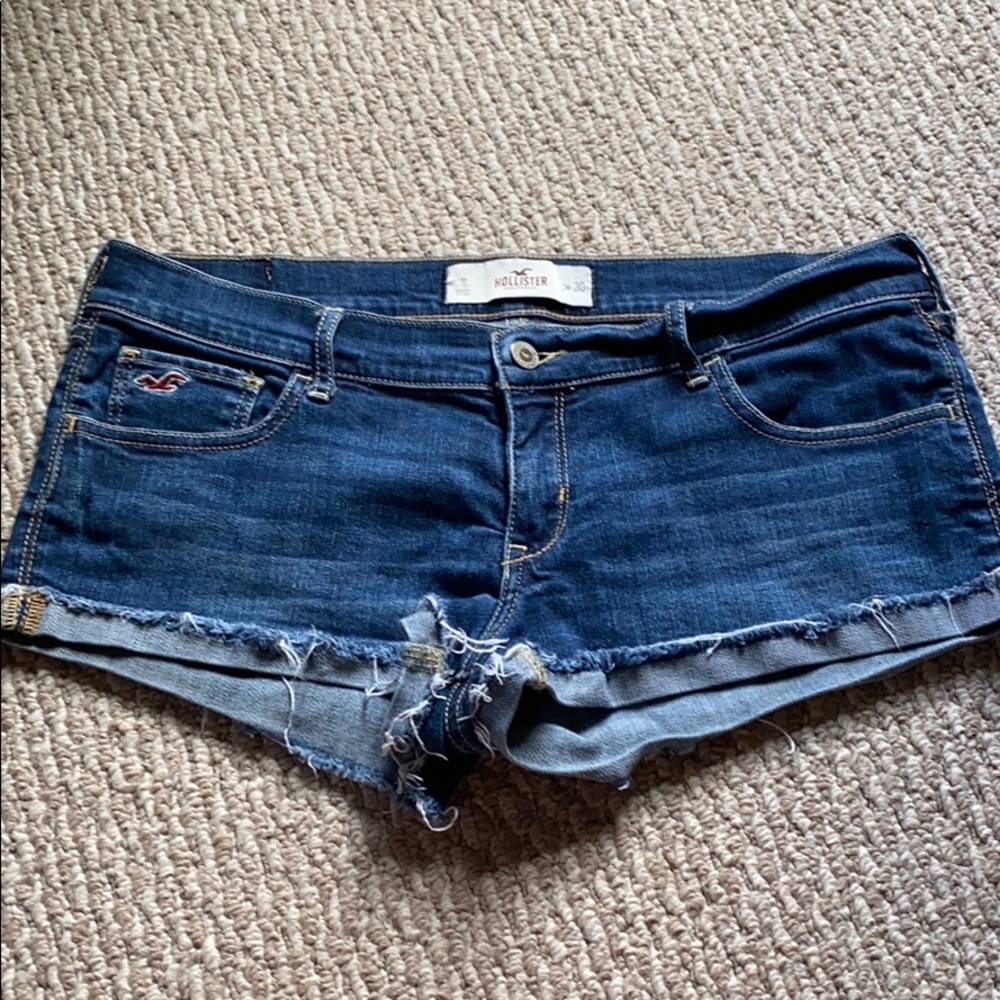 Hollister jean shorts